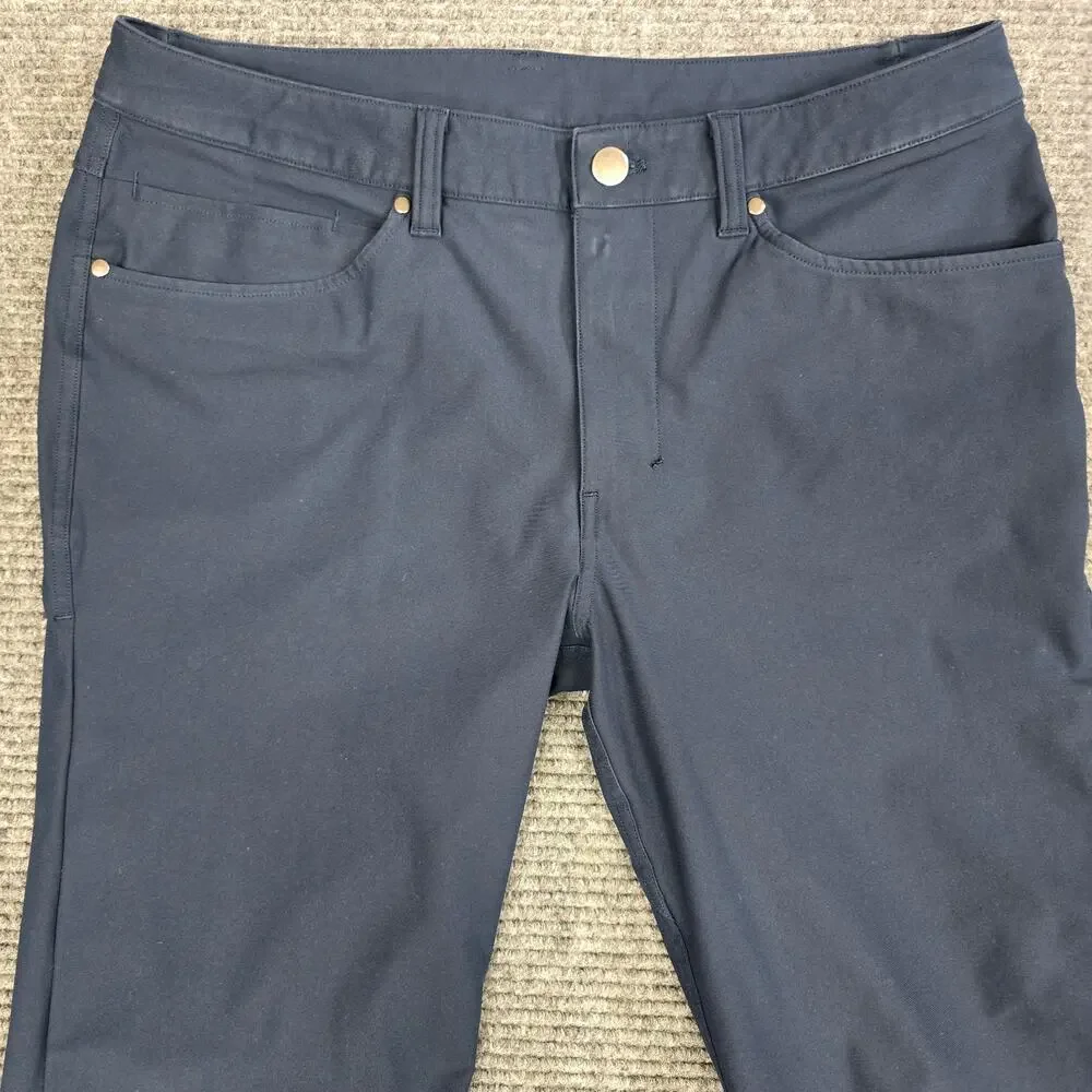 Lululemon ABC Classic-Fit 5 Pocket Pant Mens 31x30 True Navy Warpstreme